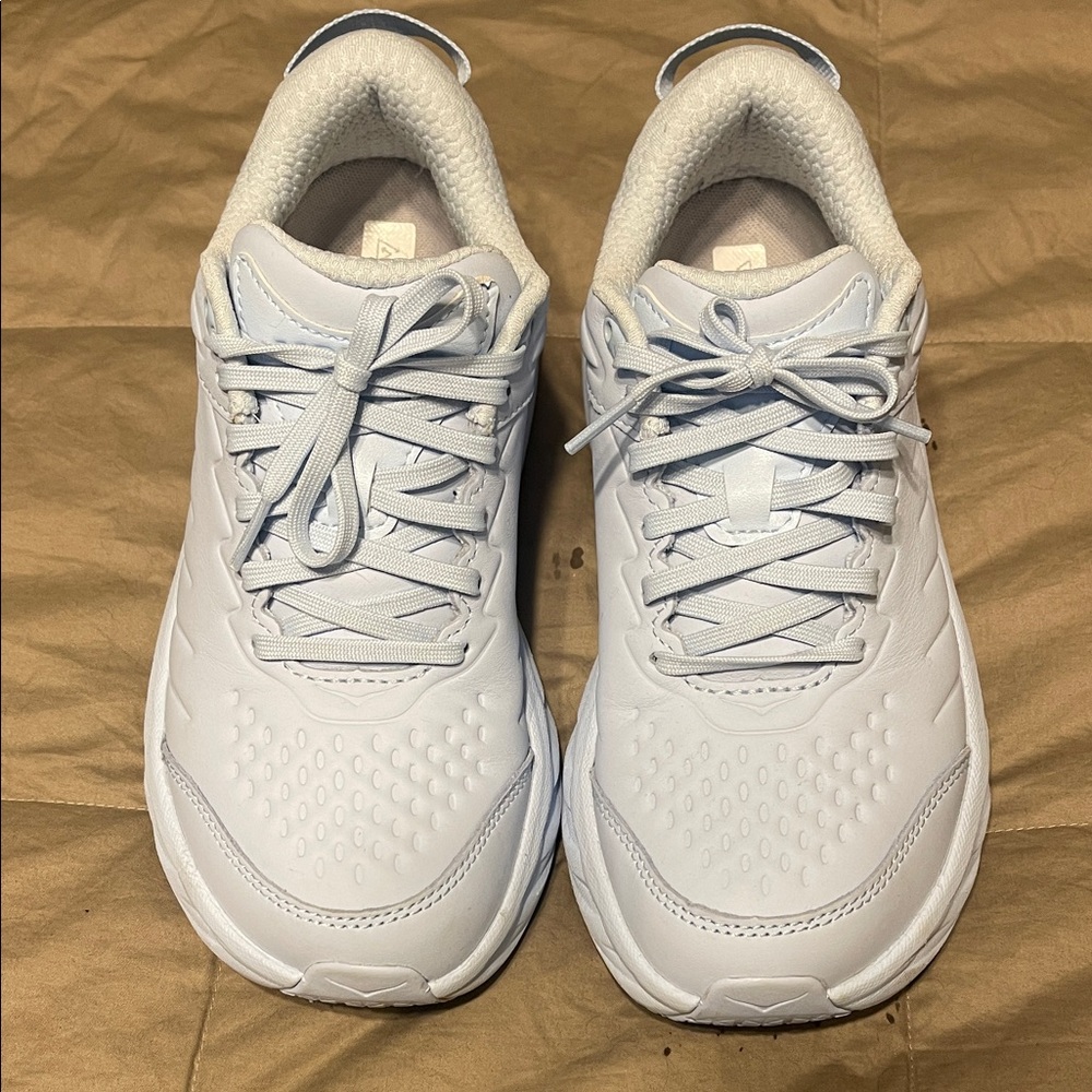 Hoka Light blue Bondi SR Shoes - Picture 2 of 9